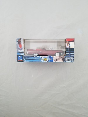 1959 Chrysler C-300E Convertable Car 1/43 Red Diecast Car NEW-RAY Collectible