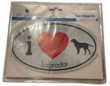  3 Little Gifts I    Labrador Dog Car Magnet 6x3.5  