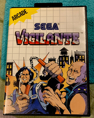 希少品1/12 The Vigilante アーケード ビデオゲーム シリーズ Vigilante(Sega Master System) Complete,tested And In Very Good