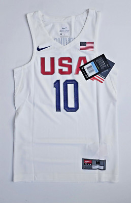 Nike Boy's USA Dri-Fit Basketball Kyrie Irving Jersey Size M - red