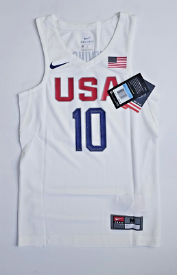 Nike Boy's USA Dri-Fit Basketball Kyrie Irving Jersey Size M - red