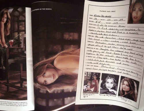 PLAYBOY US December 1994 BO DEREK Elisa Bridges TOM HANKS Claudia Schiffer @ VG - Picture 7 of 8