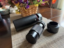 Tamron Adaptall 2 Canon FD MC 2X Tele Macro Converter Lens Japan w/ Hood Case
