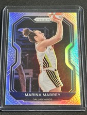 MARINA MABREY RC 2021 PANINI PRIZM WNBA #15 TRUE SILVER ROOKIE TORONTO TEMPO 🔥