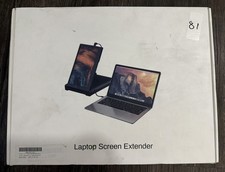 Laptop Triple Screen Extender, 13.3" Triple Monitor for 13-16 Inch Laptop/ Black