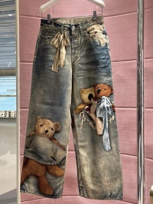 Acne Studios Women's Teddy Bear Jeans Medium 