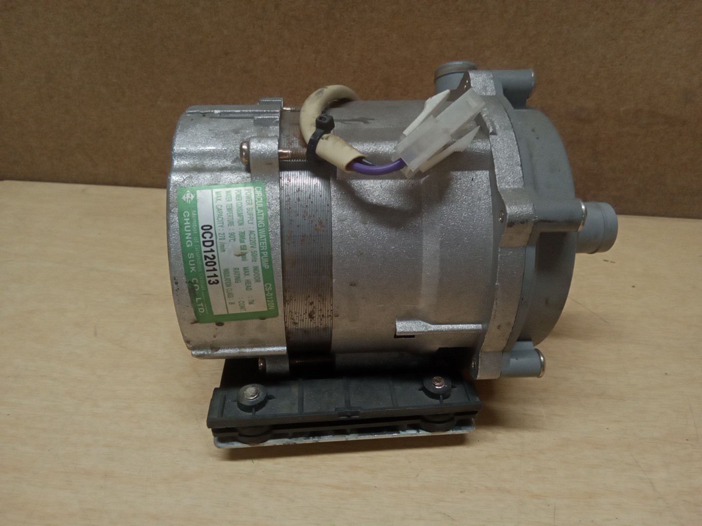 Chung Suk 0CD120113 Circulating Water Pump CS-0120N