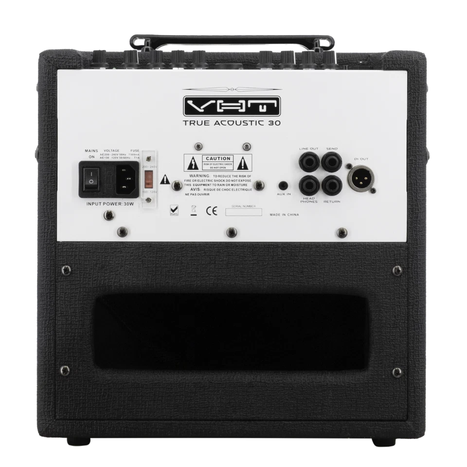 VHT Model AV-TA-30 True Acoustic 1x10 Guitar 30-Watt Amplifier, 2 Channel - Image 3 of 4