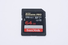 SanDisk Extreme PRO 64GB SD Card   170MB/s U3, V30 