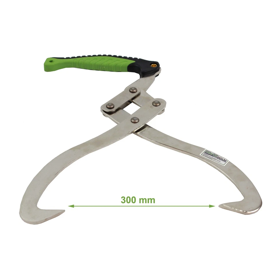 Handpackzange XL 300mm Fällheber Packzange Handhebehaken Sappie Holzgreifer - Bild 2 von 4