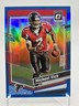 2023 Panini Donruss Optic Michael Vick Aqua Prizm /299 Atlanta Falcons #12
