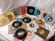 Lot Of 25 Vintage 45 RPM Vinyl Records Various Artists LOT I