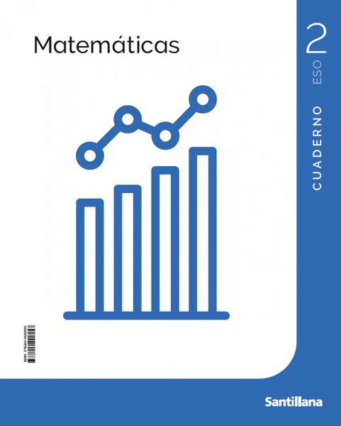 MATEMÁTICAS 2 ESO CM SANTILLANA. NUEVO. Envío URGENTE. LIBRO DE TEXTO (IMOSVER)