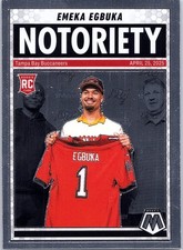 2025 Panini Mosaic #16 Emeka Egbuka Notoriety