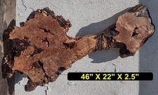 Live Edge Maple Burl Slab Very Unique Compession Rings-DRY 2403 Tables - Crafts