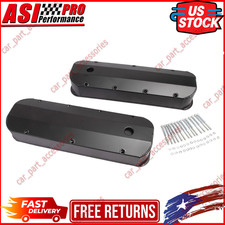 Aluminum Valve Covers Set Fits Big Block Chevy Bbc 396 427 454 Engines Big Block Aluminum Valve Covers Set Fits Big Block Chevy Bbc 396 427 454 Engines Big Block