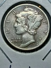 ​1916-D Mercury Dime - Key Date - Authentic Denver Mint Mark - Raw