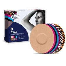 CureTape Sensor Patches Multi-Pack: 8-pack (Assorted Colors)