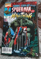 MARVEL TEAM UP # 4 NM 1997 SPIDER MAN ! MAN THING ! SANDMAN ! AUTHORITY ! THOR !