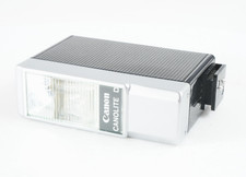 -Vintage Canon Canonlite D Flash with Case Tested And Working