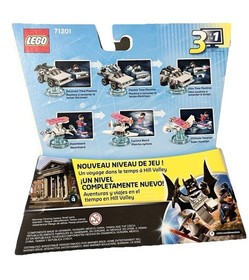 LEGO DIMENSIONS Back to the Future Level Pack 71201 DeLorean Marty McFly NIB