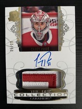 2019 UD The Cup The Collection Carey Price Patch Auto /10