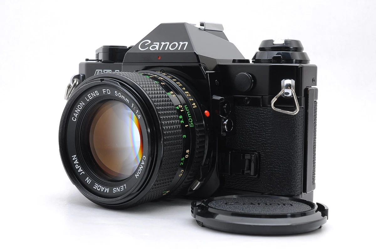 Canon AE-1 Program Noir 35mm - Appareil Photo Argentique Avec Objectif NewFD 70-200