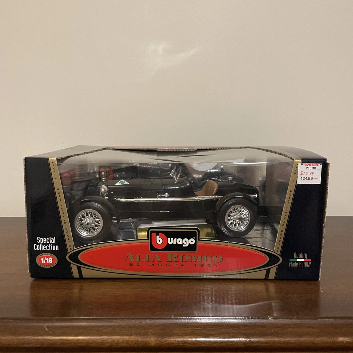 Bburago Alfa Romeo Diecast & Toy 1:18 for sale | eBay