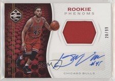 2016-17 Panini Limited Rookie Phenoms Jersey 20/99 Denzel Valentine Auto r7o