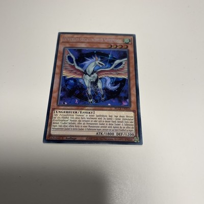 Yu-Gi-Oh! Entwickeltes Kristallungeheuer Saphirpegasus BLCR-DE016 Secret Rare NM