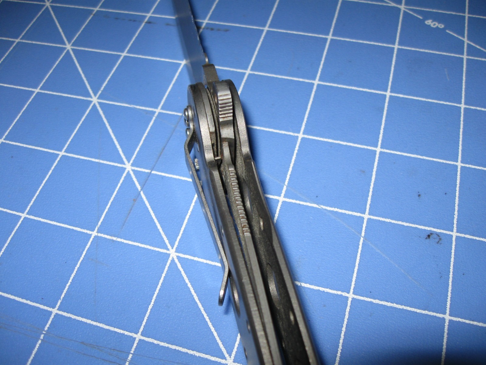 CRKT M16-14T Titanium Handle Tanto Folding Knife Part Serrated Carson Design