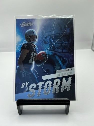 Chris Olave #BST-9 2022 Panini Absolute By Storm card