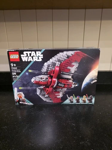 LEGO Star Wars Ahsoka Tano's T-6 Jedi Shuttle 75362 Complete Set 599 Pieces