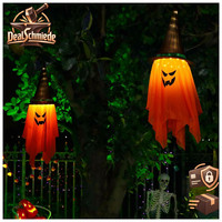 Halloween Deko Garten LED Lichterkette Gruselig 2 StüCk 1M Outdoor