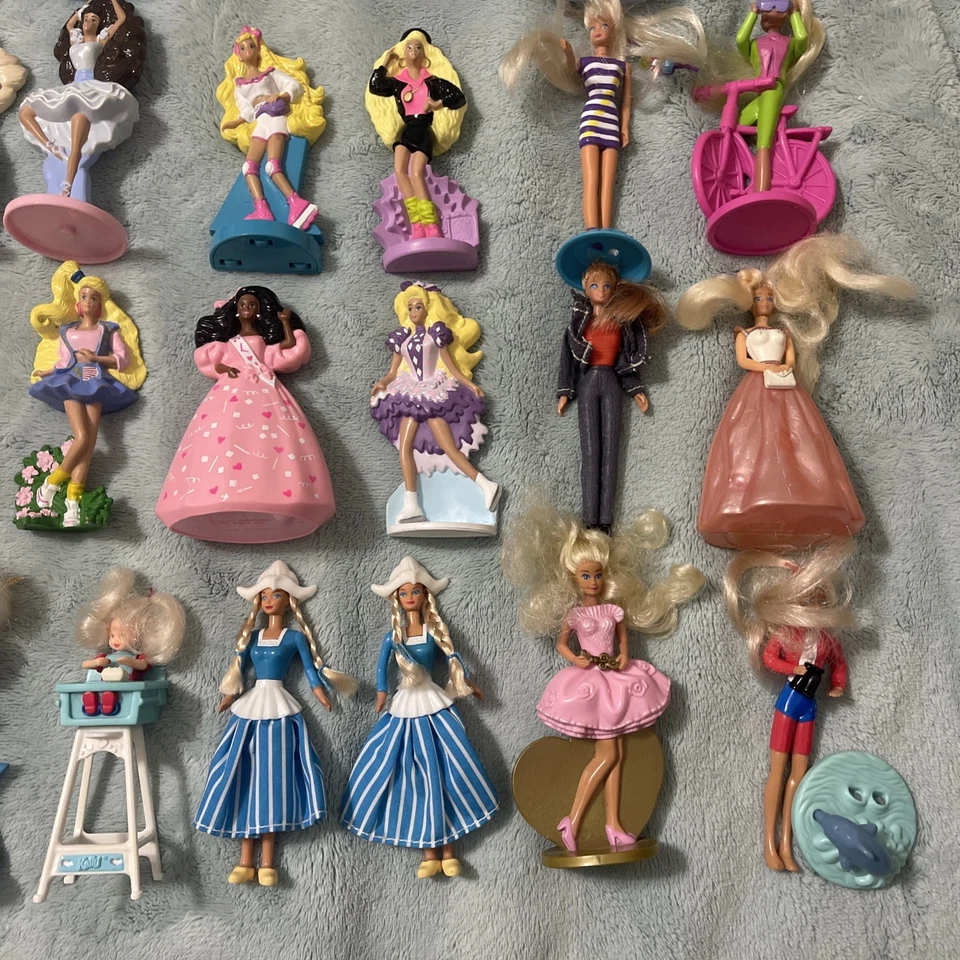 43 Juguetes Happy Meal Barbie McDonald’s Vintage 1990-2000’s Lote De 43 Foto 4 de 4