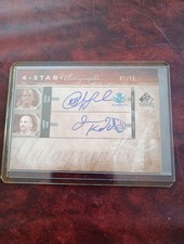 2006-07 UD SP Signature 4 Star Quad Auto Nash Kidd Paul Billups 02/15 Upper Deck
