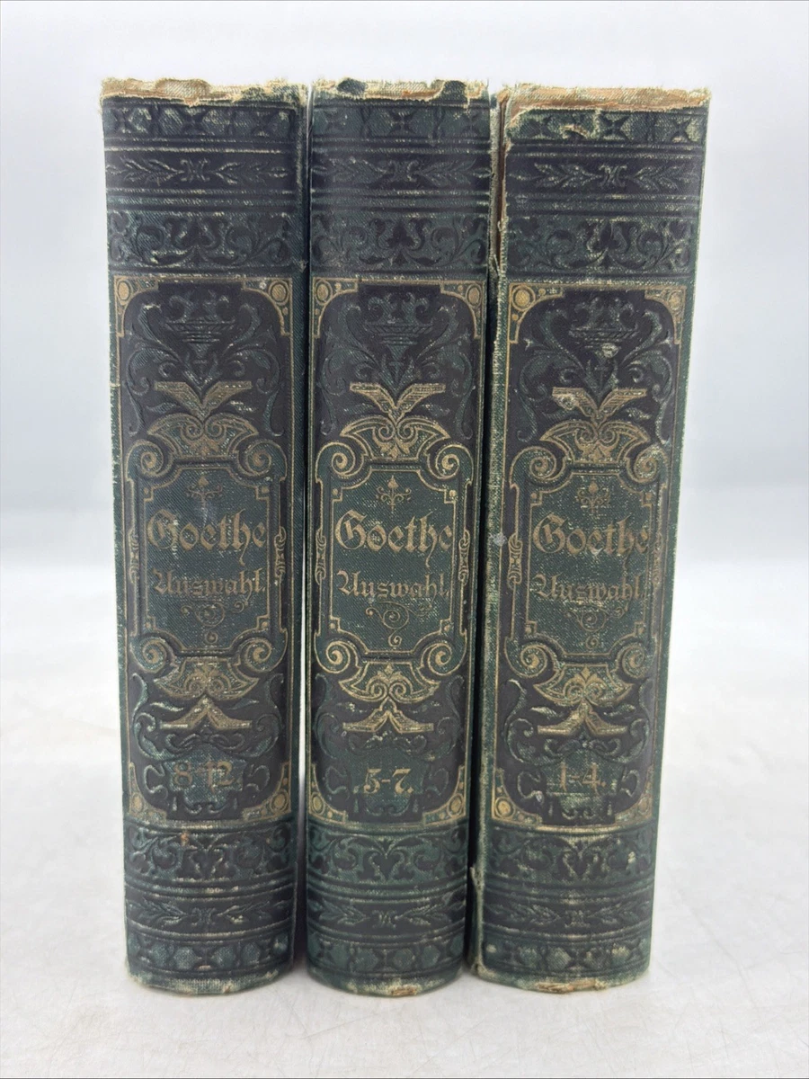 Antiquarian & Collectible Johann Wolfgang von Goethe Books in