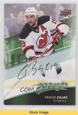 2017-18 Upper Deck MVP Green Script Travis Zajac #144 READ 1o7y