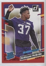 2023 Panini Donruss Rated Rookie Press Proof Red DeWayne McBride #366 7l6