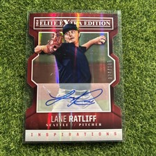 Lane Ratliff 2014 Panini Elite Extra Edition Auto Die-Cut #36 /100 Mariners A99