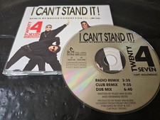 TWENTY 4 SEVEN - I CAN'T STAND IT 90 ORIG CDS: CAPTAIN HOLLYWOOD FOUR 24 NR MINT