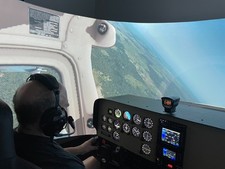 Cessna 172 Full-Size Immersive Flight Simulator   Professional Grade