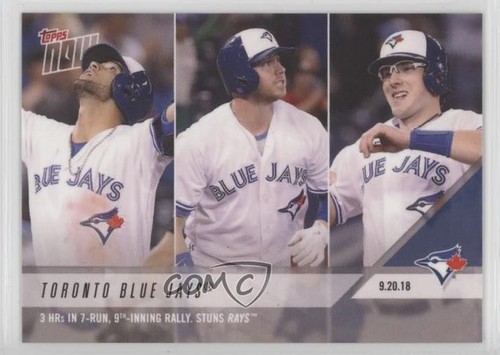 2018 Topps Now 756 TORONTO BLUE JAYS®