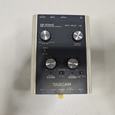 TASCAM US-122MKII USB Audio/Midi Interface - Für Teile / Reparatur