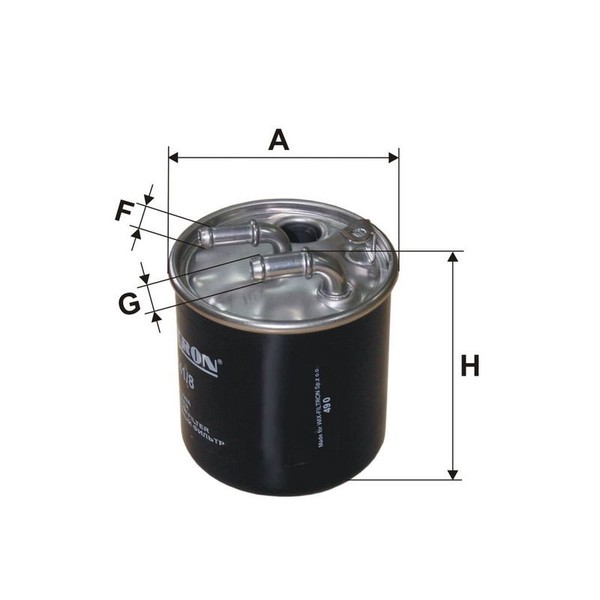 Filtron PP 841/8 Kraftstofffilter FüR MERCEDES-BENZ-image