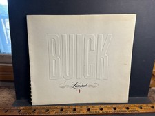 1940 Buick Limited Sales Brochure Catalog Very Large Size In Great Condition
