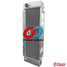 3 Row Aluminum Radiator For Bobcat Skid Steer 645 743 743B 743DS 6630186,6648820