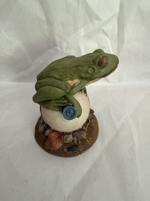 Tom Wolfe  Bob   Frog On Fishing Bobber By Cairn Studio