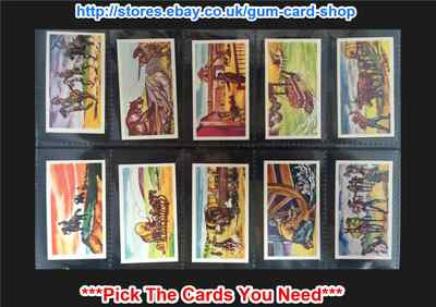 EXPRESS WEEKLY - THE WILD WEST 1958 (RED OVERPRINT) (G) *PLEASE SELECT CARD*