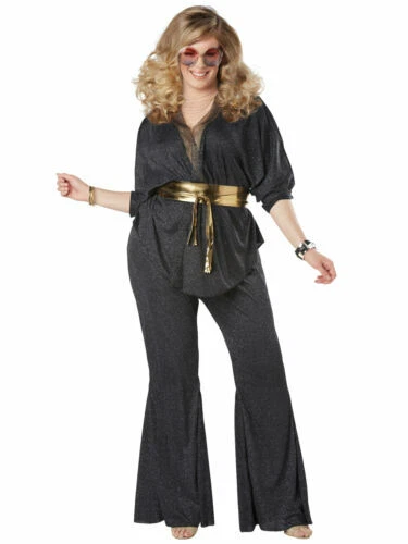 Tema California Costume Collections Negro 1970s trajes